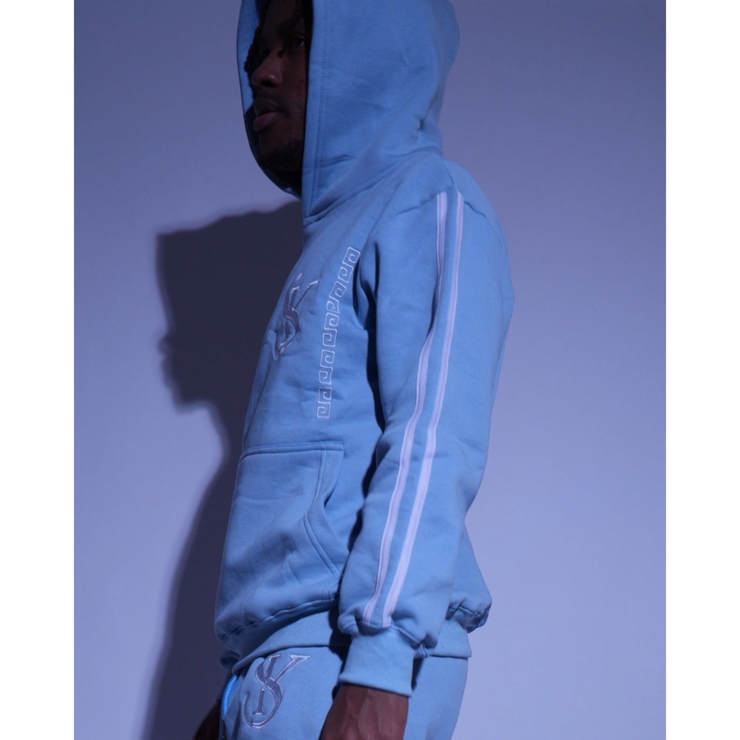 Sky blue hoodie